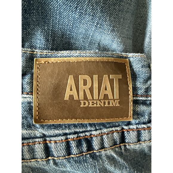 Ariat Mens M4 Low Rise Scoundrel Boot Cut Jean Size 34 x 32 Western Workwear - Picture 9 of 11